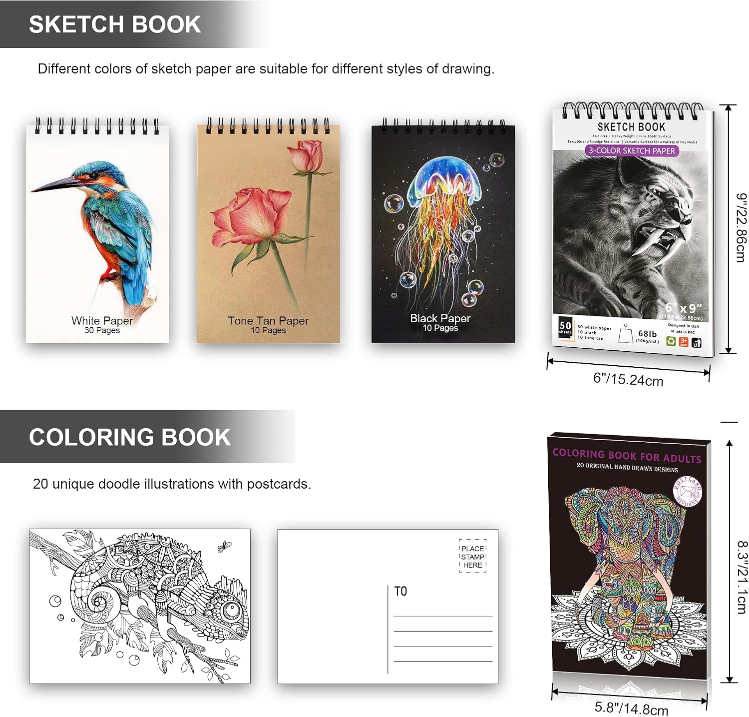 100-piece Drawing Sketching Set