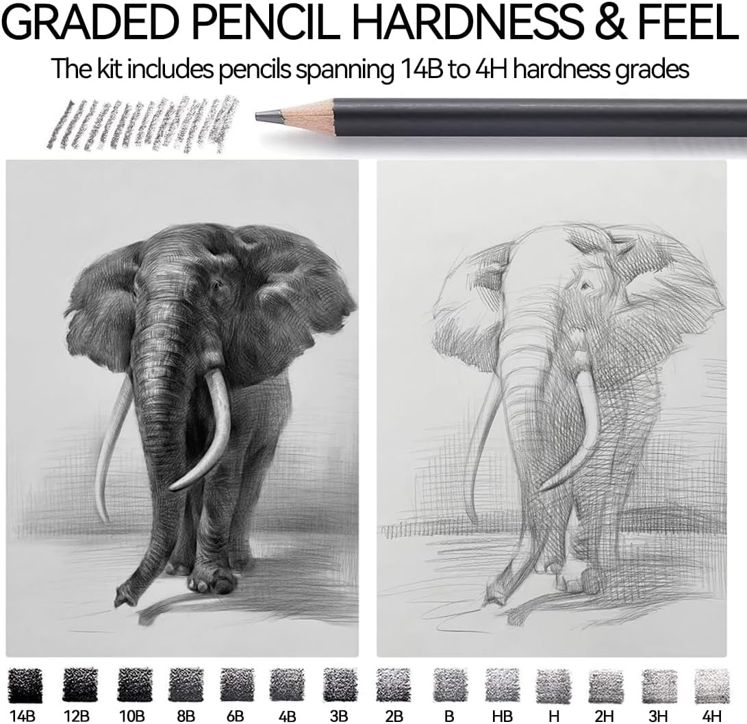 16-piece Graphite Sketch Set