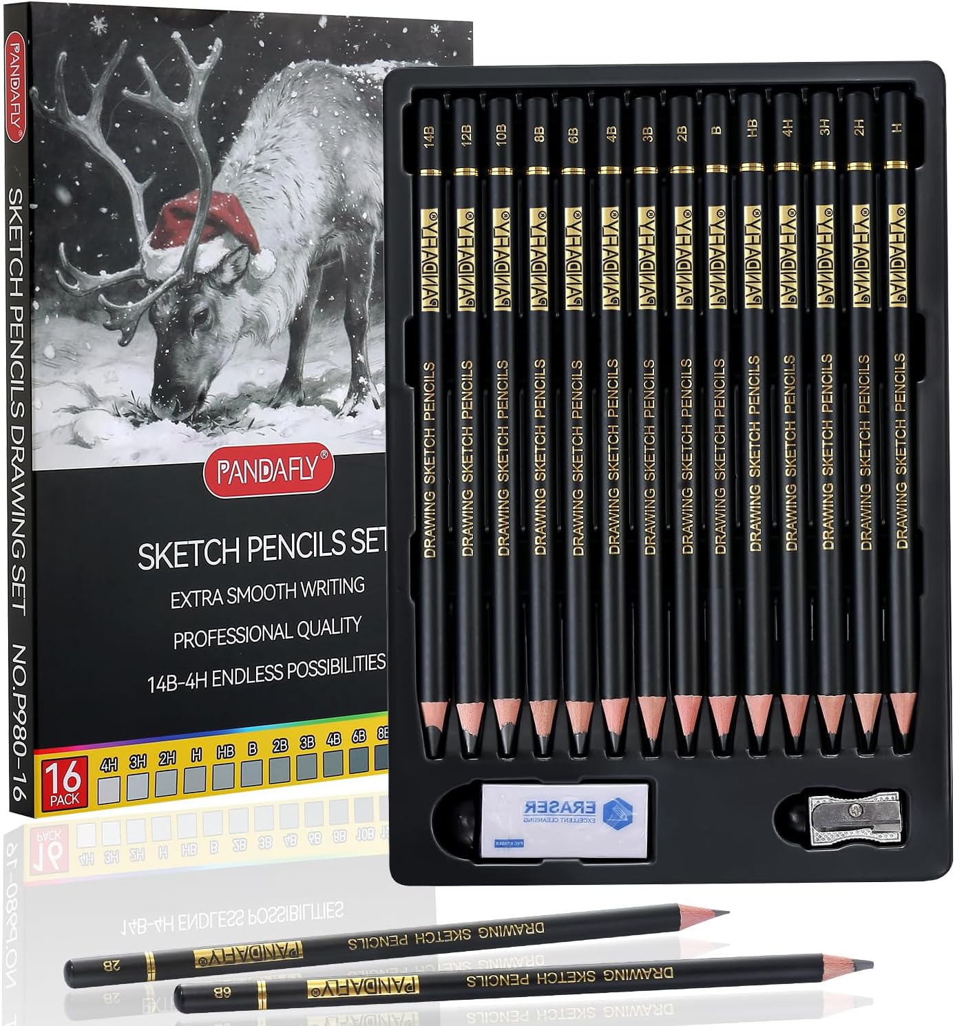 16-piece Graphite Sketch Set