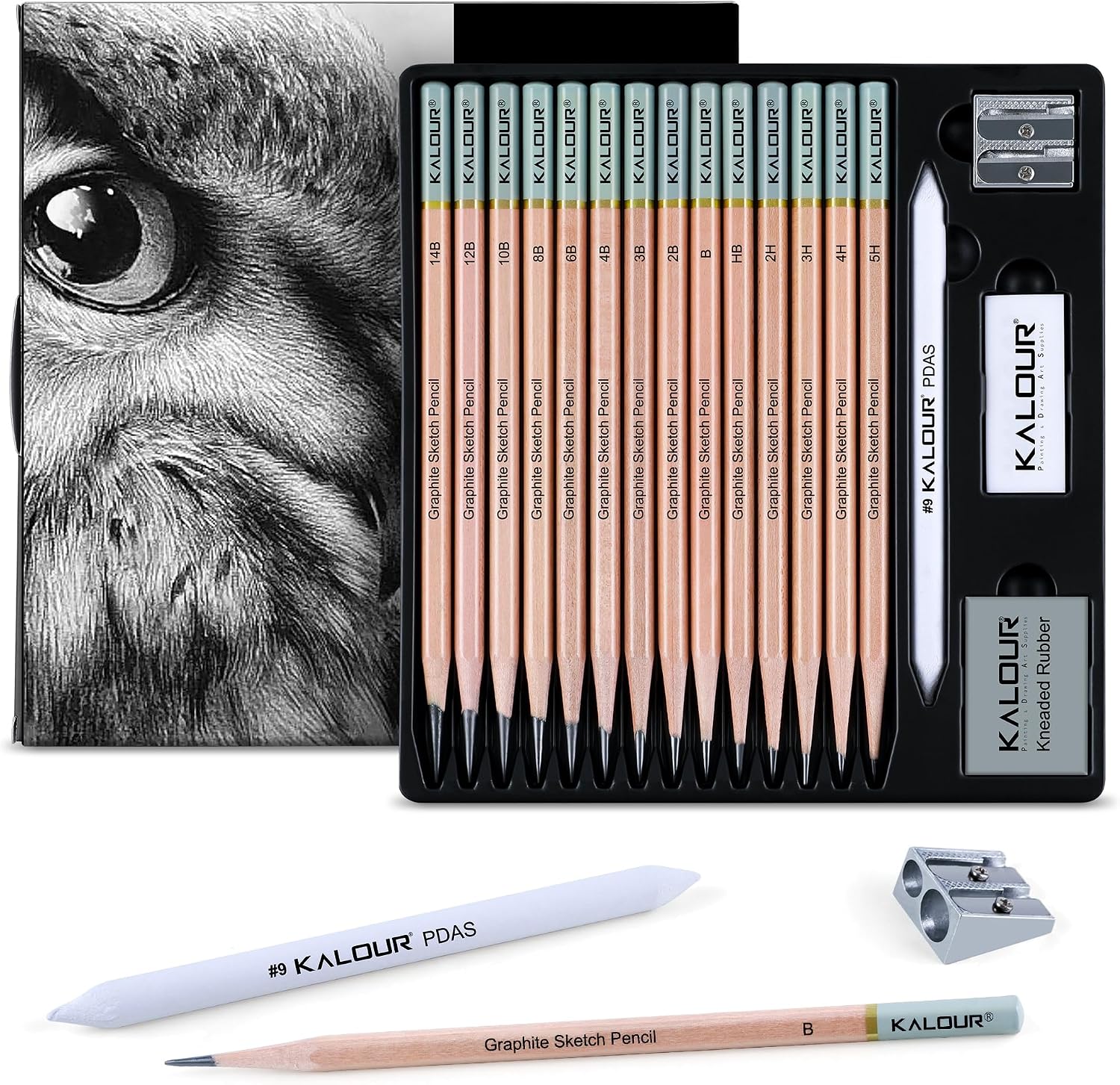 18-piece Graphite Sketch Set