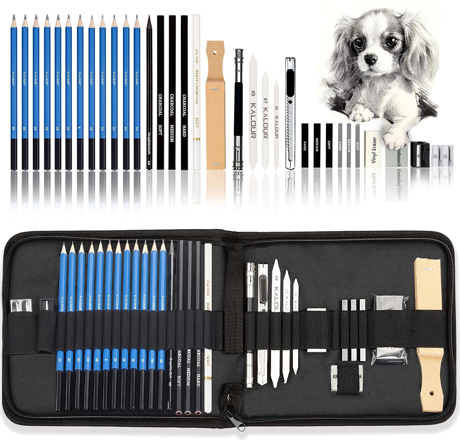 33-piece Drawing Sketching Set