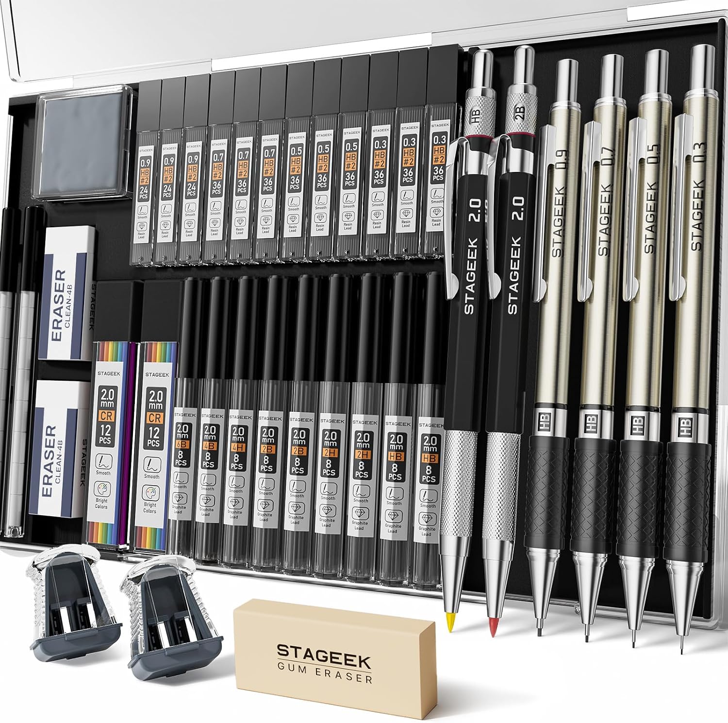 37-piece Mechanical Pencil Set