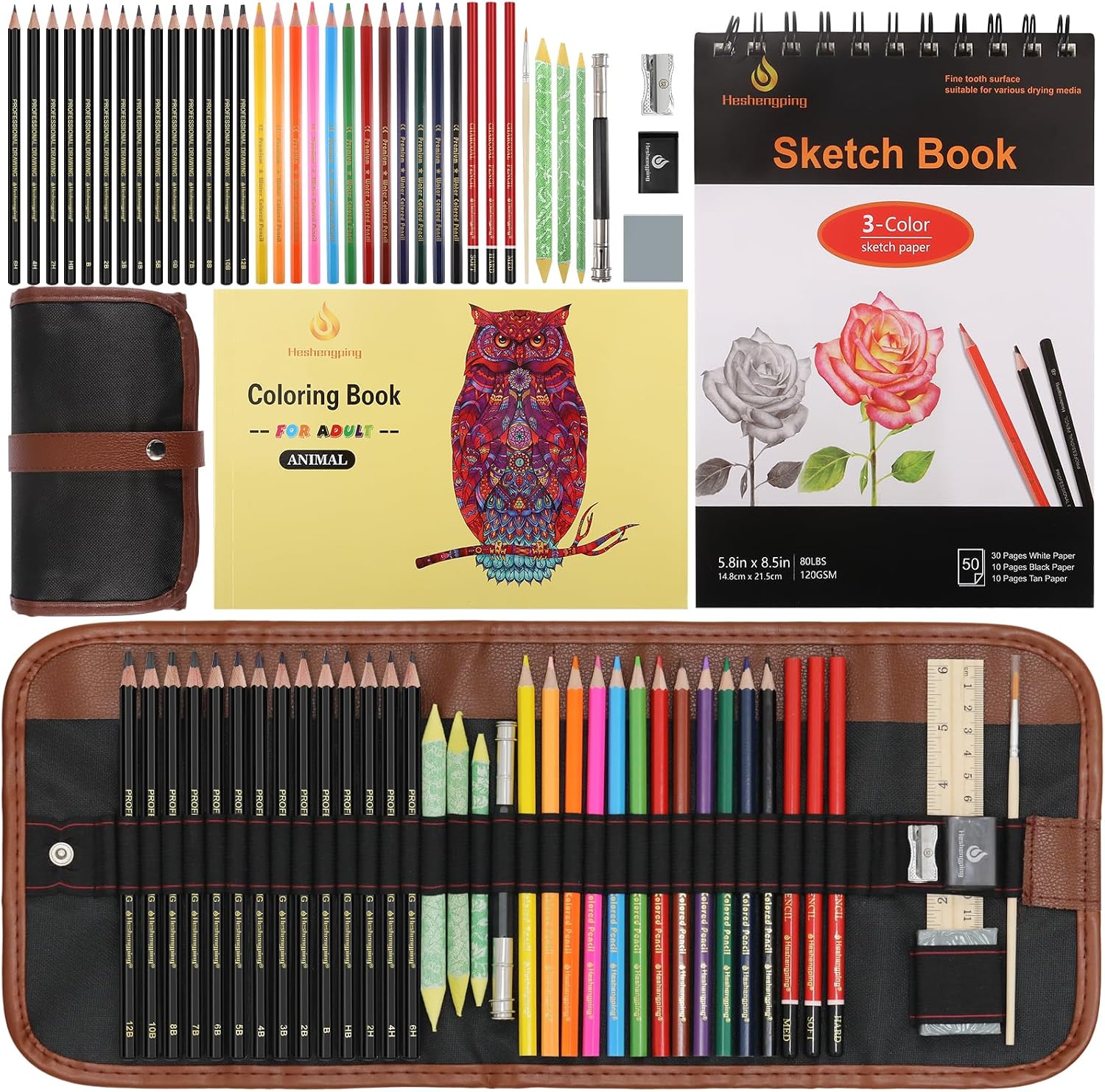 40-piece Drawing Sketching Set