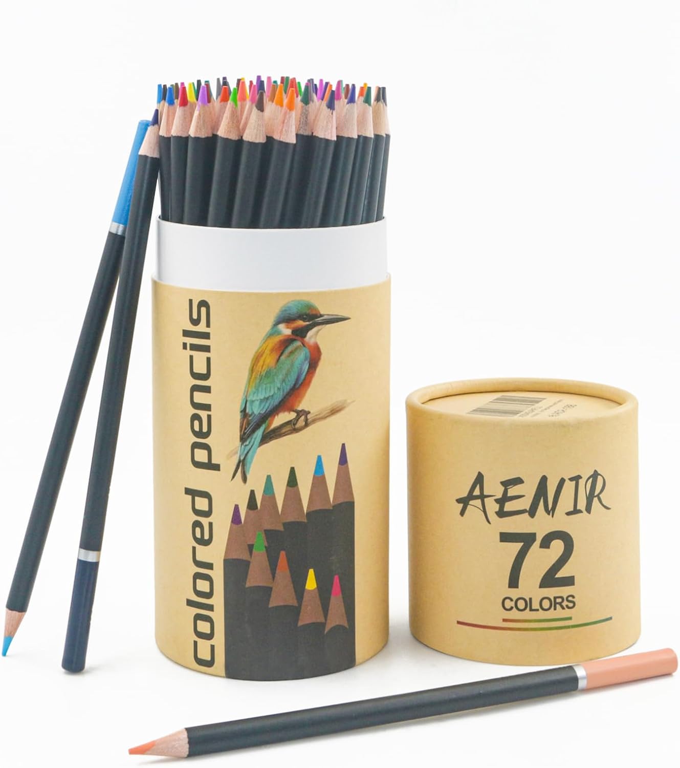 72 Oil-based Coloured Pencils