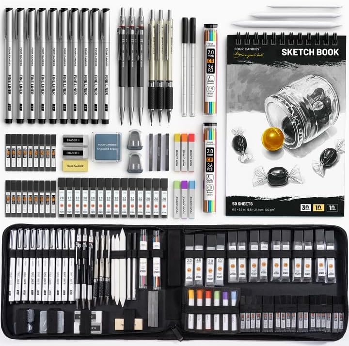 73-piece Drawing Kit