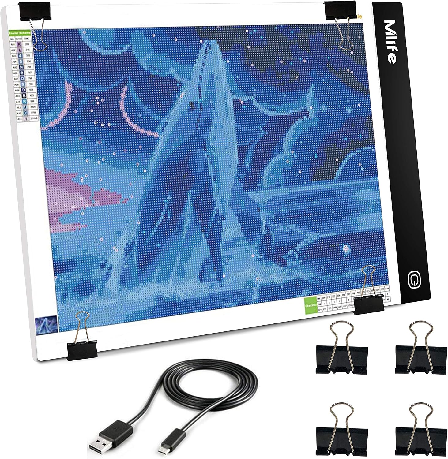 A4 LED Tracing Light Pad with 3 Brightness Levels